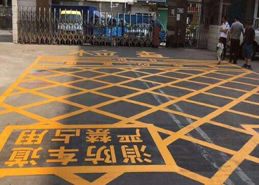 道路劃線，車位劃線，停車位劃線