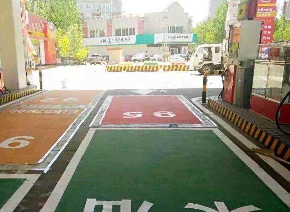 加油站車位劃線有沒有什么更好的設(shè)計(jì)方案？