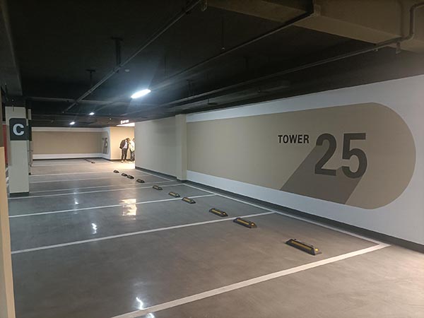 道路劃線，車位劃線，停車位劃線